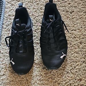 Puma Black Athletic Shoes